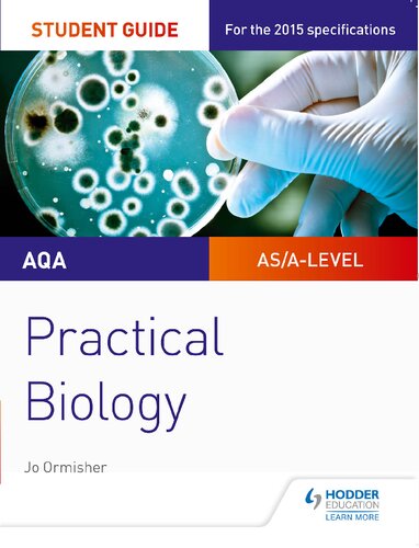 AQA A level Biology Student Guide Practical Biology