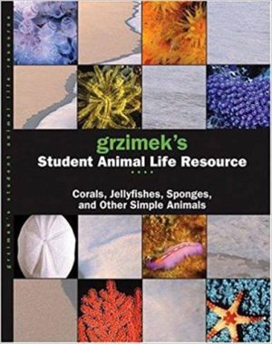 Grzimeks Student Animal Life Resource Jellyfish Sponges and Other Simple Animals