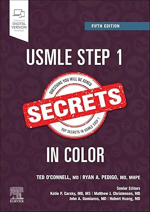 USMLE Step 1 Secrets in Color 5th Edition