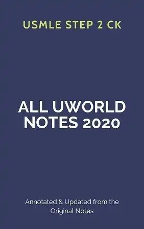Uworld Usmle Step 2 Notes 2 Volume Set