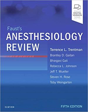 Fausts Anesthesiology Review 5th Edition