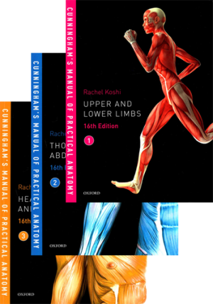 Cunninghams Manual of Practical Anatomy 3 Vol Set