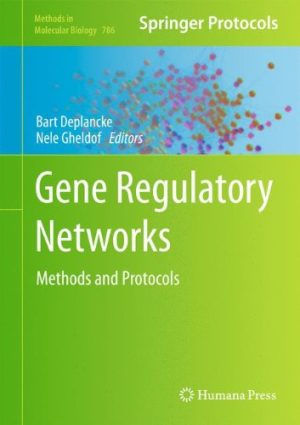 Gene Regulatory Networks Methods and Protocols