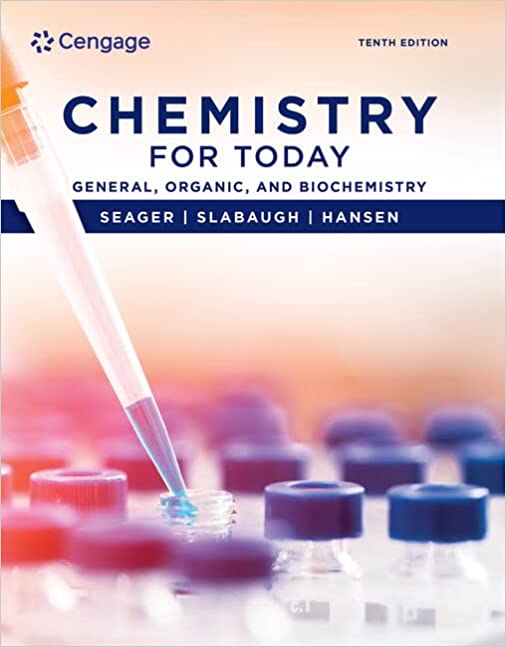 Chemistry for Today General Organic and Biochemistry 10th Edition