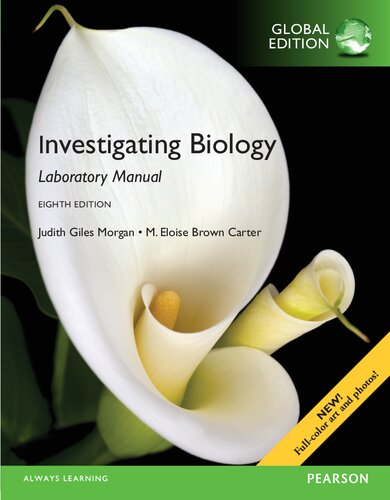 Investigating Biology Lab Manual 8th Edition