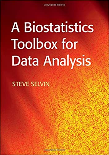 A Biostatistics Toolbox for Data Analysis