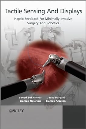 Tactile Sensing and Displays Haptic Feedback for Minimally Invasive Surgery and Robotics