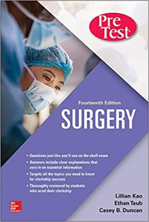 Surgery PreTest Self Assessment and Review 14th Ed