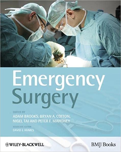 Emergency Surgery By Adam Brooks