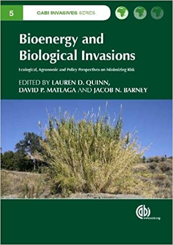 Bioenergy and Biological Invasions Ecological Agronomic and Policy Perspectives on Minimizing Risk