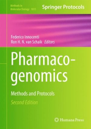Pharmacogenomics Methods and Protocols 2nd Edition
