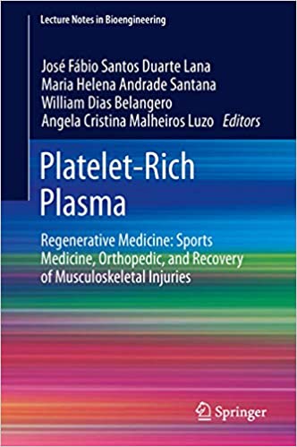 Platelet Rich Plasma Regenerative Medicine Sports Medicine Orthopedic and Recovery of Musculoskeletal Injuries