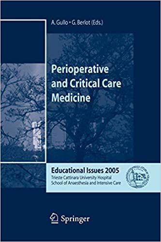 Perioperative and Critical Care Medicine Educational Issues