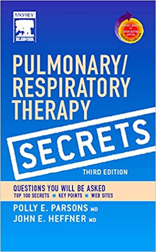 Pulmonary Respiratory Therapy Secrets 3rd Edition