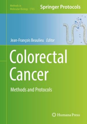 Colorectal Cancer Methods and Protocols