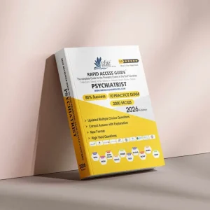 NHRA Psychiatrist Prometric Exam MCQs