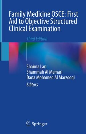 Family Medicine OSCE First Aid to Objective Structured Clinical Examination 3rd Edition