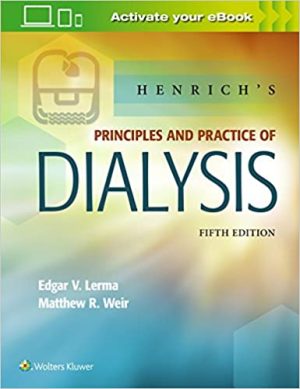 Henrichs Principles and Practice of Dialysis 5th Edition