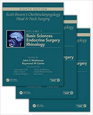 Scott Browns Otorhinolaryngology And Head and Neck Surgery 8th Edition
