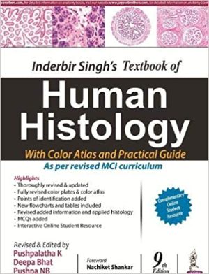 Inderbir Singhs Textbook Of Human Histology With Colour Atlas And Practical Guide