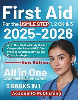 First Aid for the USMLE Step 1 2 CK & 3 2025 2026